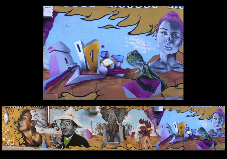 Mural surrealista